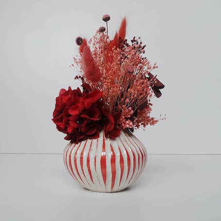 Bouquet fiori secchi e stabilizzati in vaso » Acquista online