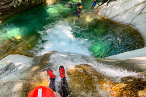 Canyoning in Val bodengo